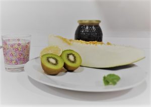 Smoothie de melón y kiwi